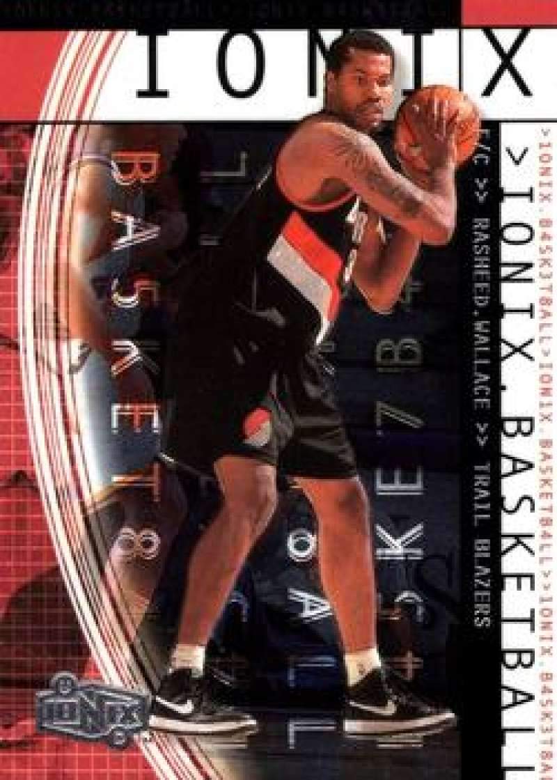 Amazon.com: 1999-00 Upper Deck Ionix Basketball #46 Rasheed